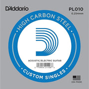 D ADDARIO Single Steel String PL010