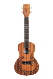 Kala, 4-String Ukulele, Right, Natural, Concert (KA-Courage-C_W/Bag)