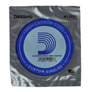 D ADDARIO Single Steel String PL010