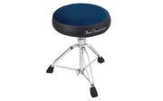 Pearl DrumThrone with Blue Cloth Seat Top - D-1500 BLST