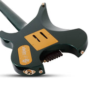 Schecter Synyster Gates Custom-7 TR Headless Electric Guitar - Oak Green Metallic