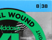 D'Addario Electric Guitar Strings EXL130(.008-038)