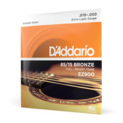 D'Addario Acoustic Guitar Strings   85/15 Bronze EZ series