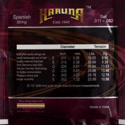 KARUNA Acoustic Strings Set Custom Choice .011-.052