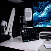 ADAM Audio D3V Active Desktop Monitoring System with USB-C Connection (Pair, White)