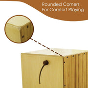 Hype String Cajon Birch Wood Adjustable Snare CB500AS