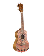 Bamboo U-23 Summer Soprano Ukulele New Generation Series, Mandala Line