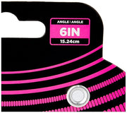 Ernieball Classic Patch Cable Angle/Angle 6in - 3 Pack