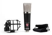 Lauten Audio Series Black LA-220 v2 Large-Diaphragm Condenser Microphone