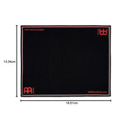 Meinl Cymbals MDR-BK Drum Rug, Black