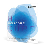 D ADDARIO HELICORE VIOLIN STRING SET String Set, 4/4 Scale, Medium Tension