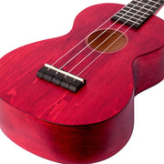 Mahalo ML2CR Island Series Concert Ukulele Cherry Red With Bag ML2CR