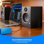 PreSonus Eris 3.5 2nd Gen 3.5-inch High-Definition Professional Studio Monitors