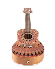 Bamboo U-23 Summer Soprano Ukulele New Generation Series, Mandala Line