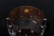 Tama Starphonic PWB147-GWB 14 x 7-inch Snare Drum - Gloss Black Walnut Burl