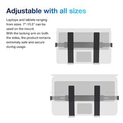 IA Stands DT16 Interchangeable Multipurpose Laptop/Tablet Stand with Snaplock System, Eco-Friendly Design, and Matte Finish