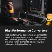 Audient EVO 4 Professional 2in/2out USB Audio Interface