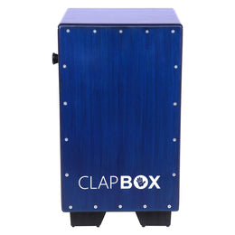 Clapbox Adjustable Snare Cajon CB40  Blue, Birch Wood