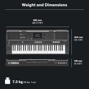 Yamaha PSR-I610 61-Key Professional Portable Keyboard,
