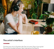 Focusrite Scarlett 2i2 4th Gen USB Audio Interface