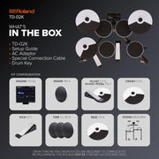 Roland TD-02K Series V-Drums Electronic Drum Set Kits