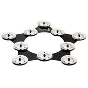 Meinl Percussion SFHHT Super Flex Hihat Tambourine Effect with 10 Pairs of Stainless Steel Jingles