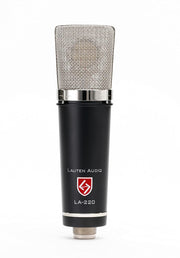 Lauten Audio Series Black LA-220 v2 Large-Diaphragm Condenser Microphone