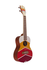 Bamboo U-23 Burning Sunrise New Generation Cali Line Concert Ukulele With Bag
