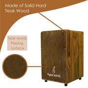 Hype String Cajon Solid Wood Adjustable Snare CT700AS