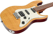 Sire Larry Carlton S7 FM Electric Guitar, Natural