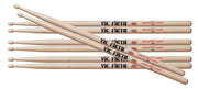 Vic Firth P5A.3-5A.1 American Classic Wood Tip Drumsticks (Pack of 4)