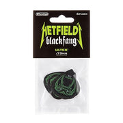 Dunlop Guitar Pick Black Fang Gauge .73mm (6 PK) PH112P073