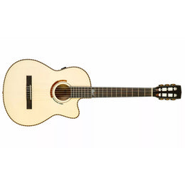 CORT Solencanto Electro Acoustic Guitar W/case WBL - White Blonde
