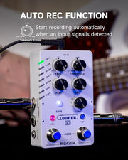 MOOER Loop X2 Stereo Electric Guitar Loop Pedal