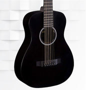 Martin LX1E SPLX1E-BLK Acoustic-Electric Guitar With Bag - Black