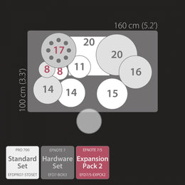 EFNOTE 702 Modern Set (CS7 stand)