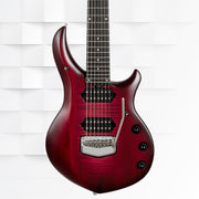 Music Man Majesty 7 John Petrucci Signature 7 String Electric Guitar - Amaranth Red