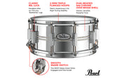 PEARL Snare Drum Duolux