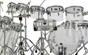 Pearl Crystal Beat Acrylic 7pcs shell pack  Ultra Clear drum set