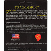 DR Strings DSE-10 Dragon Skin Coated Medium Electric Guitar Strings