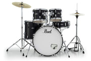 Pearl Roadshow , Drum Set, 5 Pcs with Hardware cymbals And throne RS525SC/C