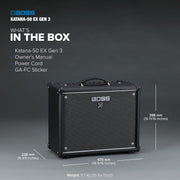 BOSS KATANA-50  GEN 3 | Guitar Amplifier