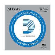 D ADDARIO Single Steel String PL009