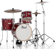 PEARL Drum Set Midtown 4pcs Matte Compact Red MT564