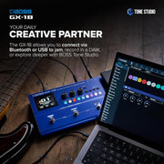 BOSS GX-1B | Ultra-Portable Bass Effects Processor | Packed with Iconic Amps & Effects
