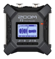 Zoom F3 Professional Field Recorder – 32-Bit Float, 2-Channel