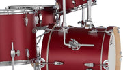PEARL Drum Set Midtown 4pcs Matte Compact Red MT564