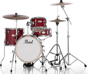 PEARL Drum Set Midtown 4pcs Matte Compact Red MT564