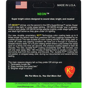DR Neon Electric Guitar Strings Set - Green