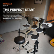 Roland TD-02K Series V-Drums Electronic Drum Set Kits